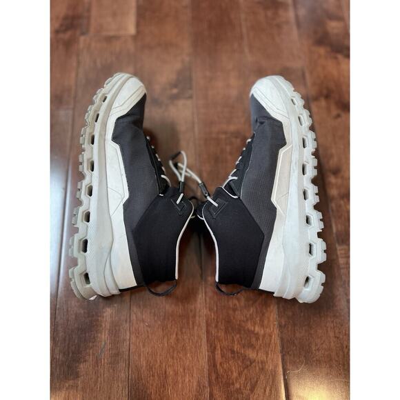 On Cloud Hero Mid Youth Shoes Size Y4 White Gray Waterproof Athletic Sneakers - Picture 6 of 10